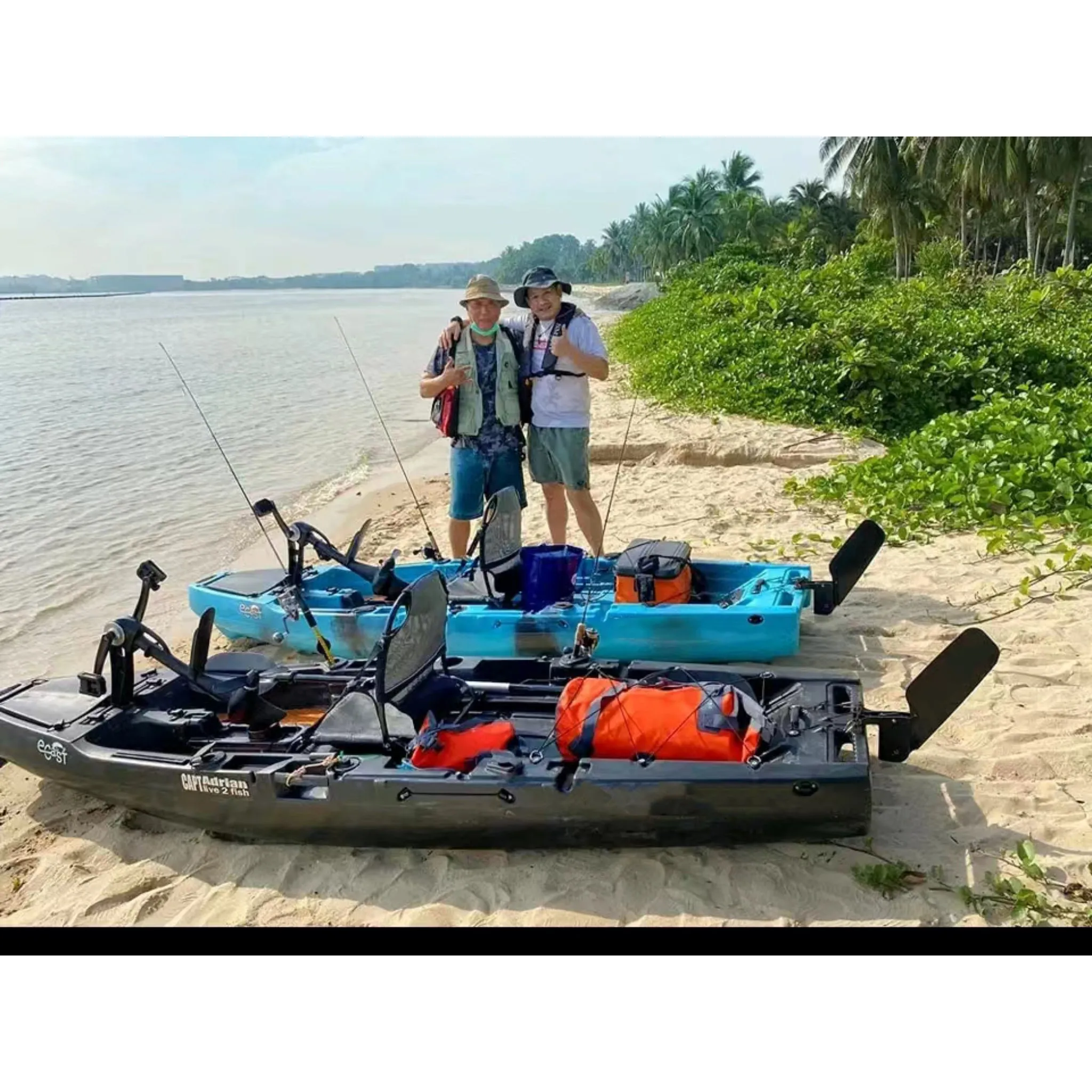 Pedal Pro Fish - 2.5m Flap-Powered Fishing Kayak