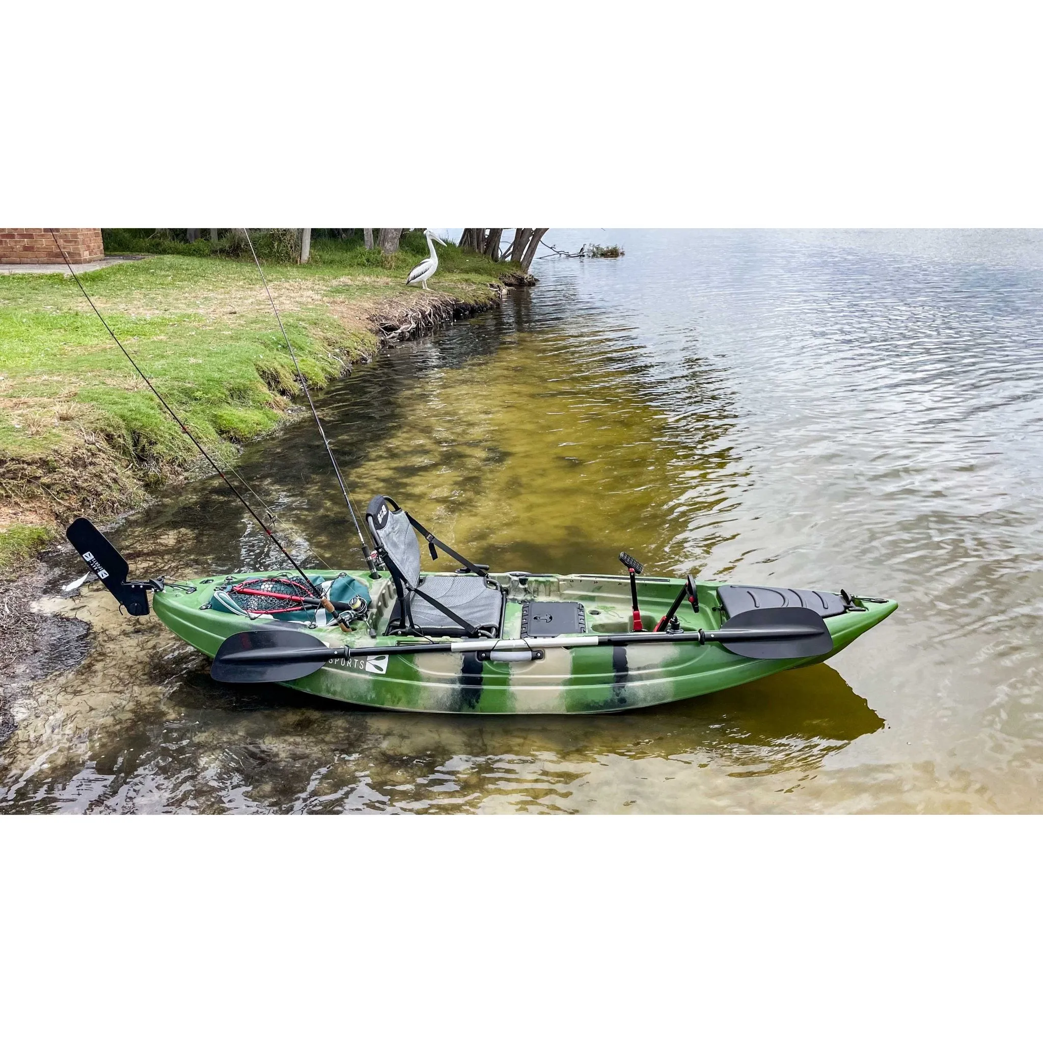 Pedal Pro Fish - 2.9m Flap-Powered Fishing Kayak