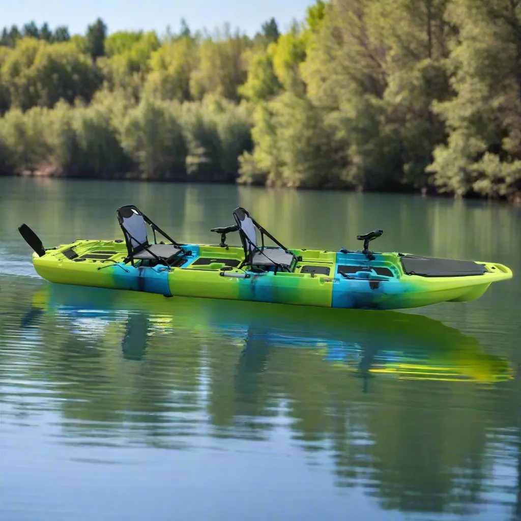 Pedal Pro Fish Modular - 4.2m Tandem Flap-Powered Fishing Kayak