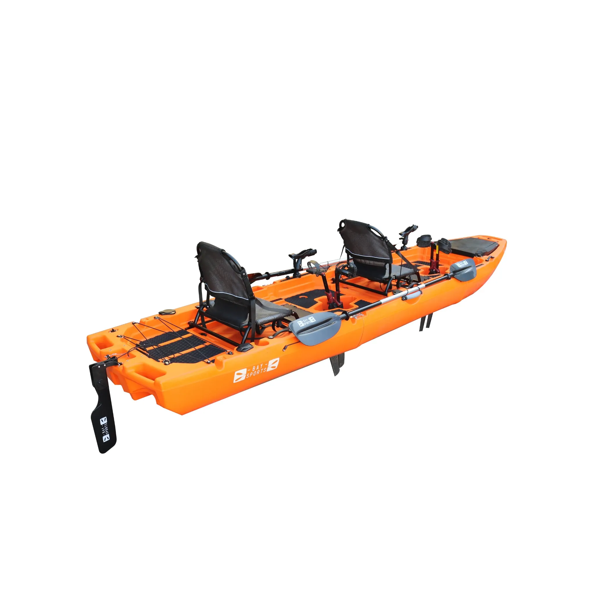 Pedal Pro Fish Modular - 4.2m Tandem Flap-Powered Fishing Kayak