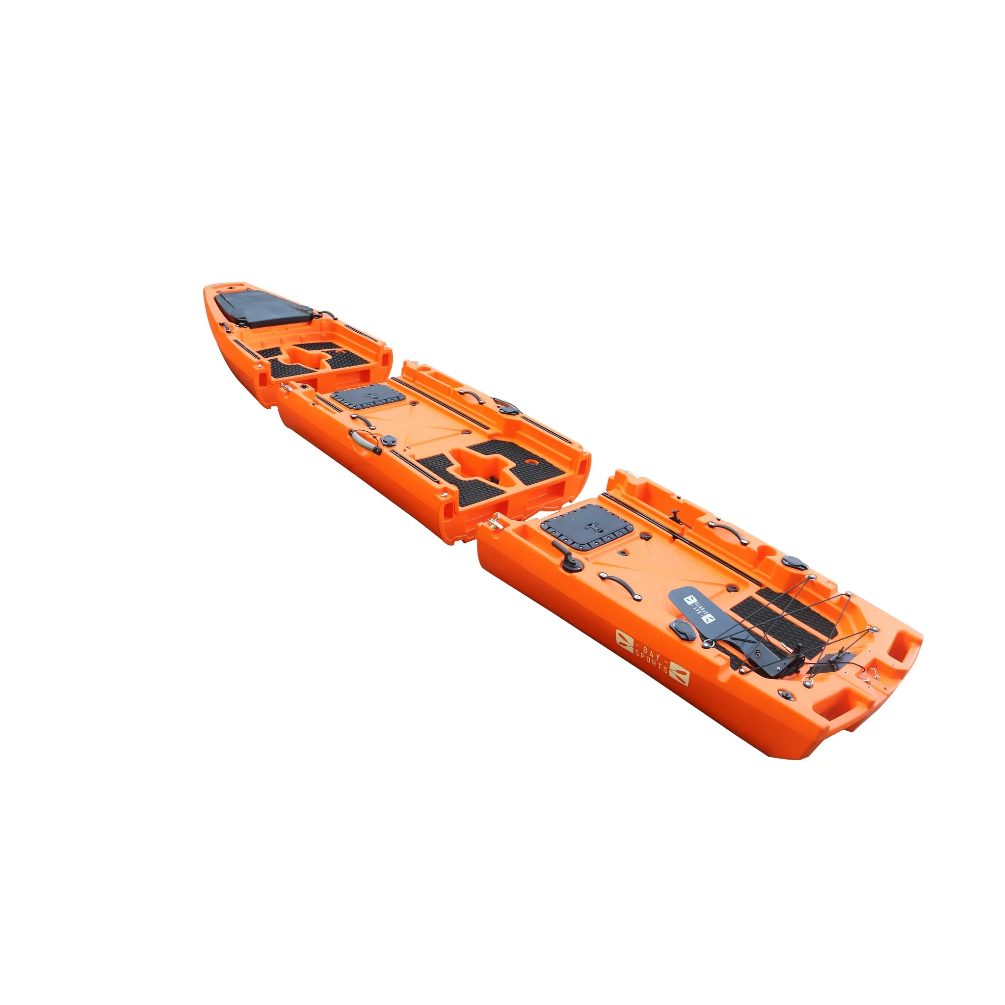 Pedal Pro Fish Modular - 4.2m Tandem Flap-Powered Fishing Kayak