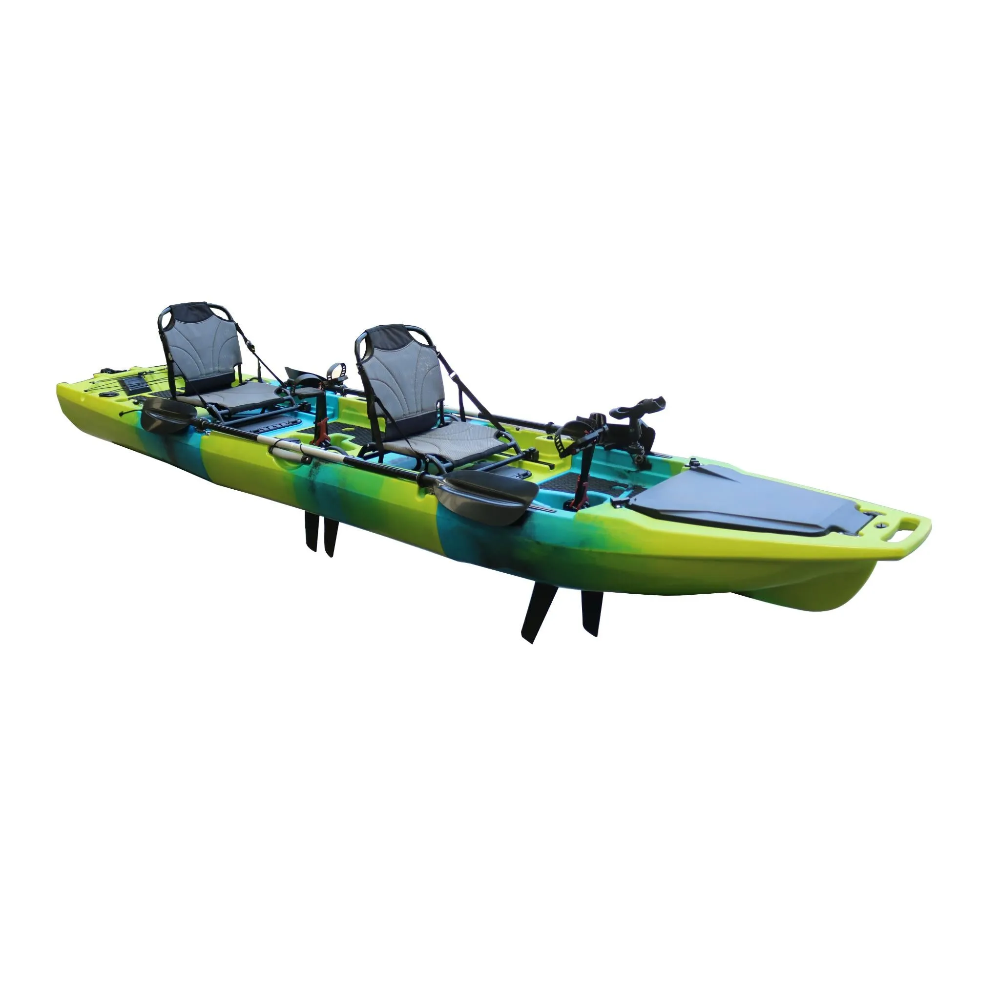 Pedal Pro Fish Modular - 4.2m Tandem Flap-Powered Fishing Kayak