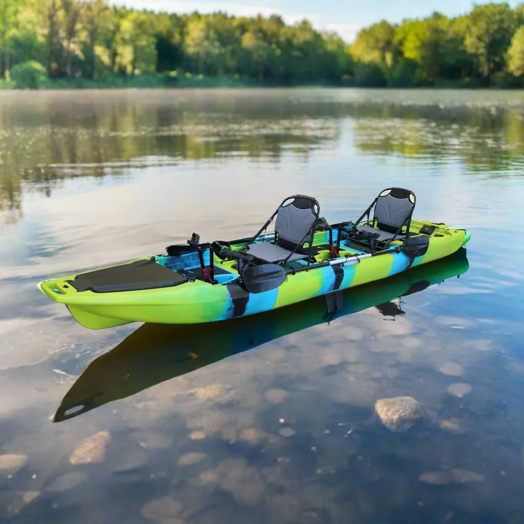 Pedal Pro Fish Modular - 4.2m Tandem Flap-Powered Fishing Kayak