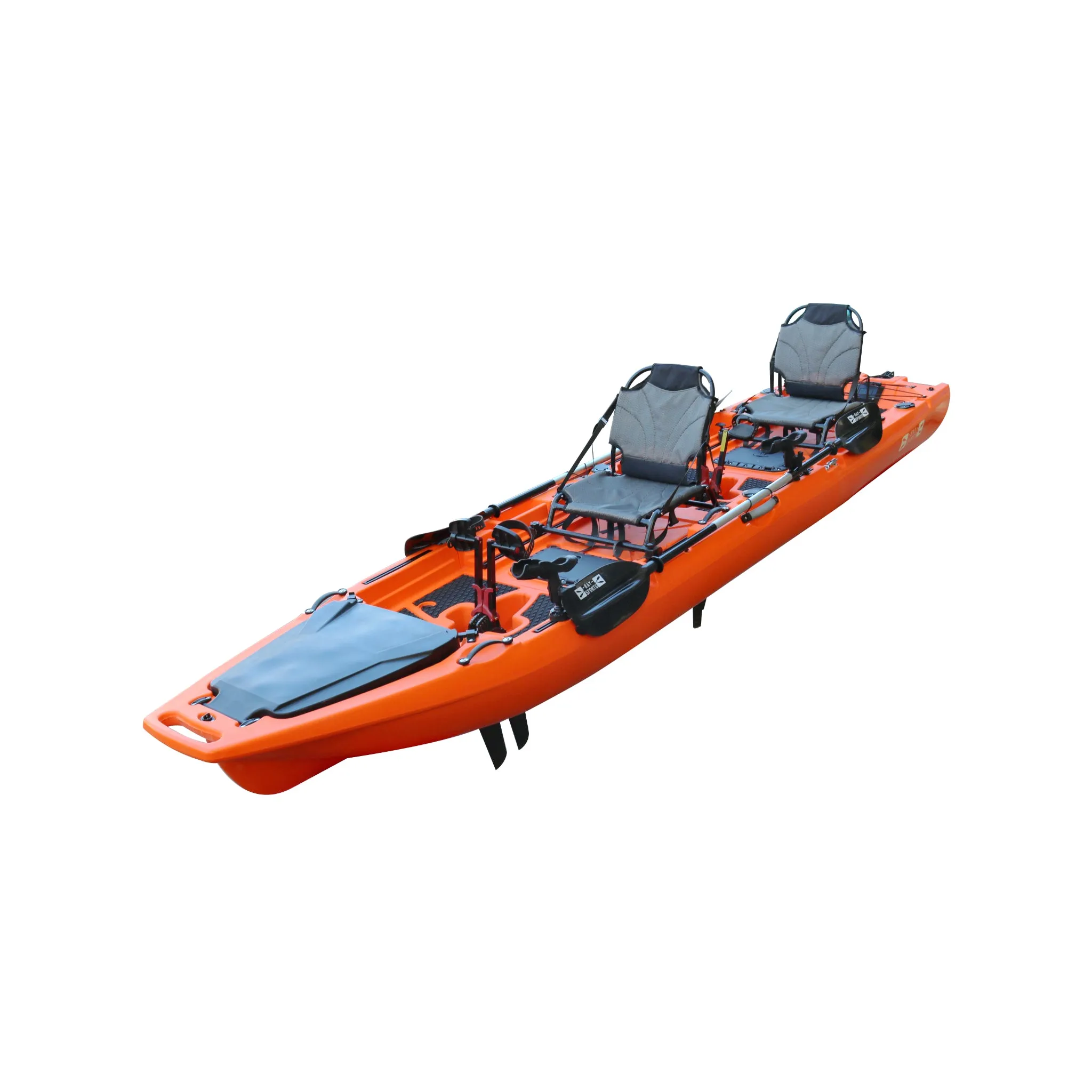 Pedal Pro Fish Modular - 4.2m Tandem Flap-Powered Fishing Kayak