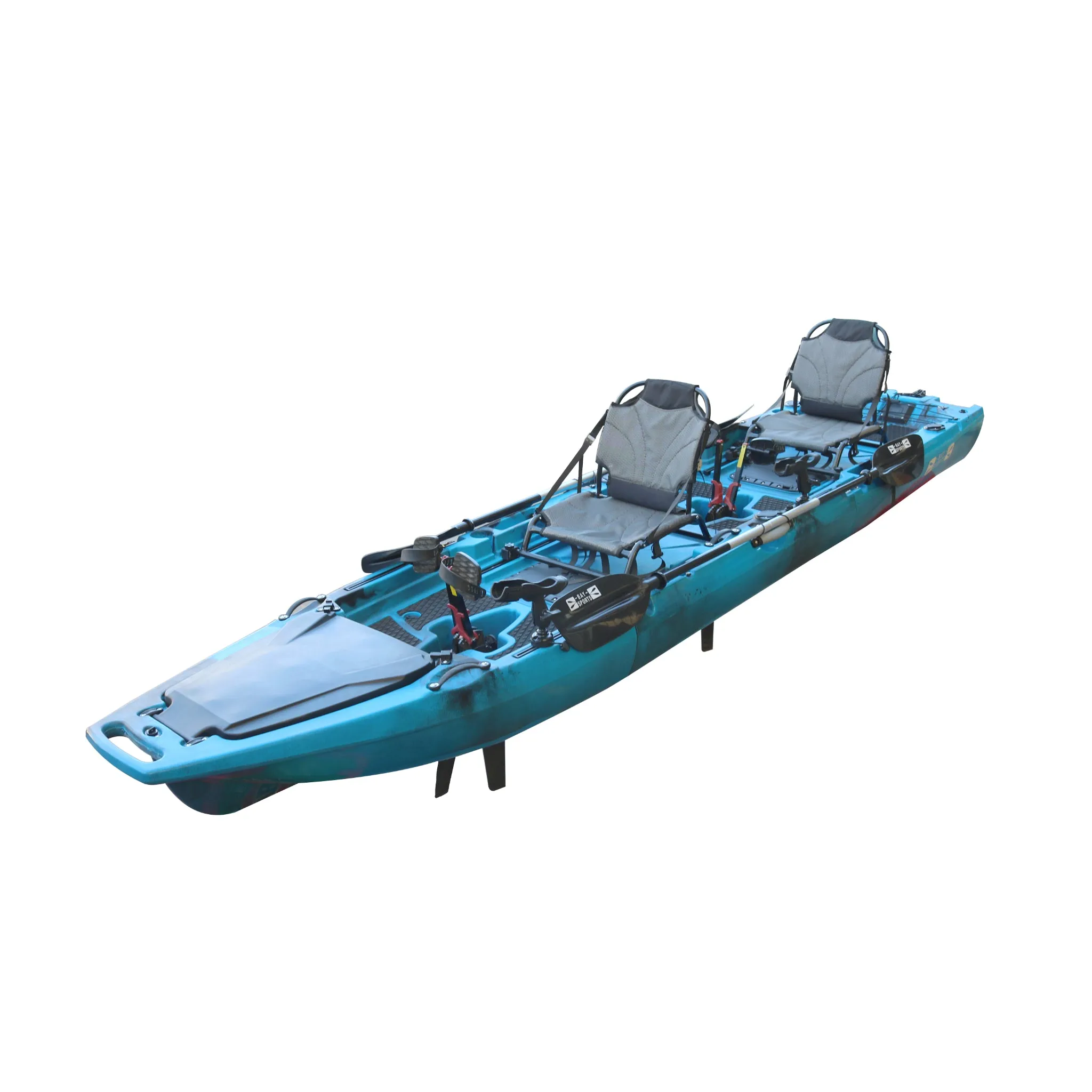 Pedal Pro Fish Modular - 4.2m Tandem Flap-Powered Fishing Kayak