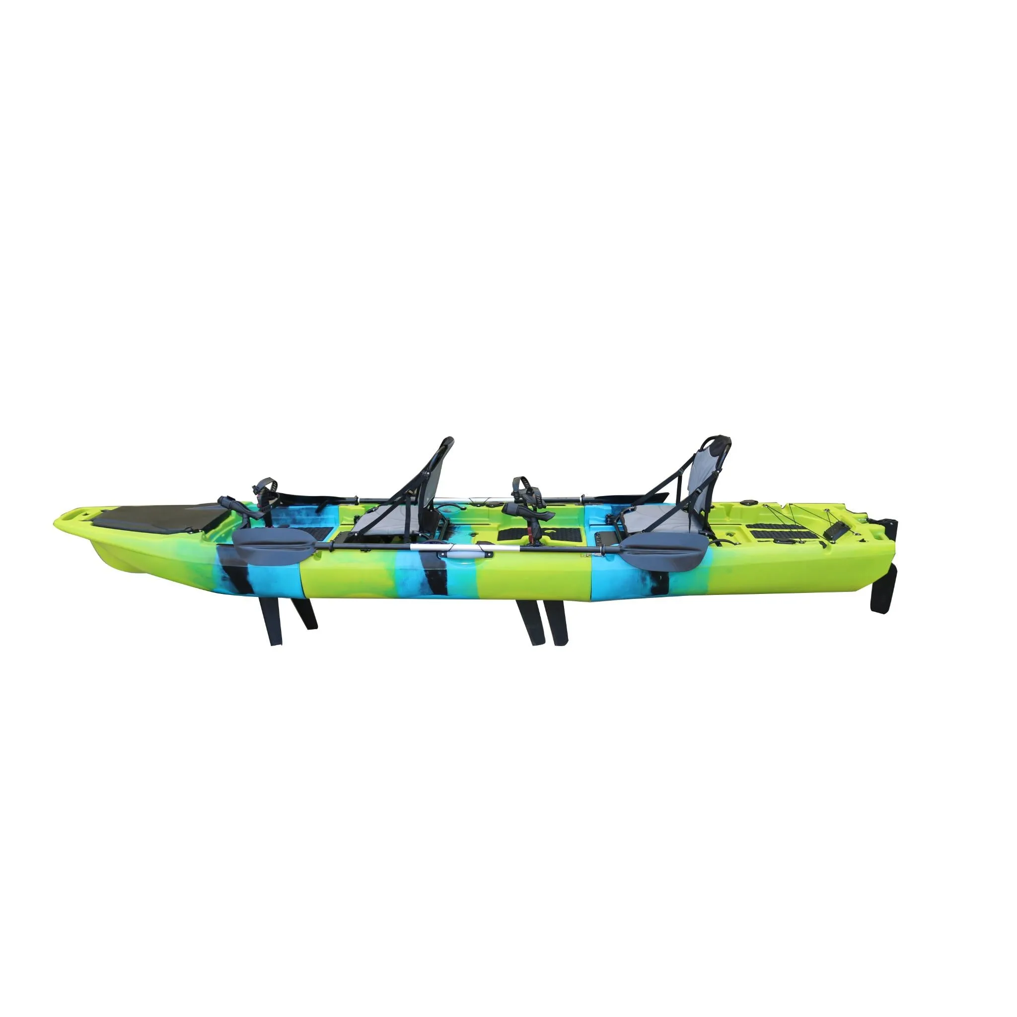 Pedal Pro Fish Modular - 4.2m Tandem Flap-Powered Fishing Kayak