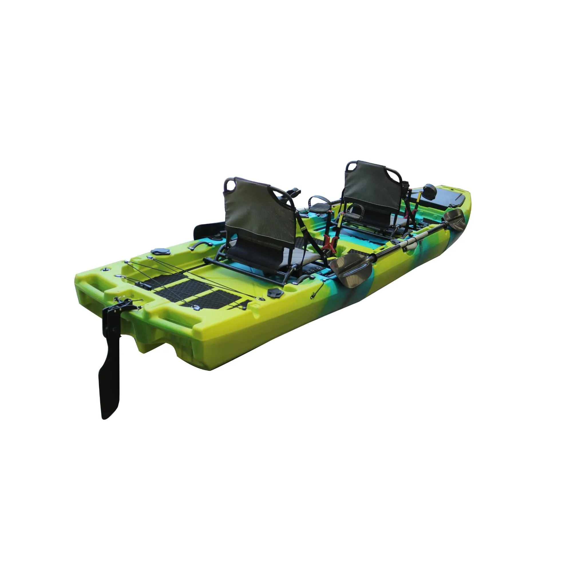 Pedal Pro Fish Modular - 4.2m Tandem Flap-Powered Fishing Kayak