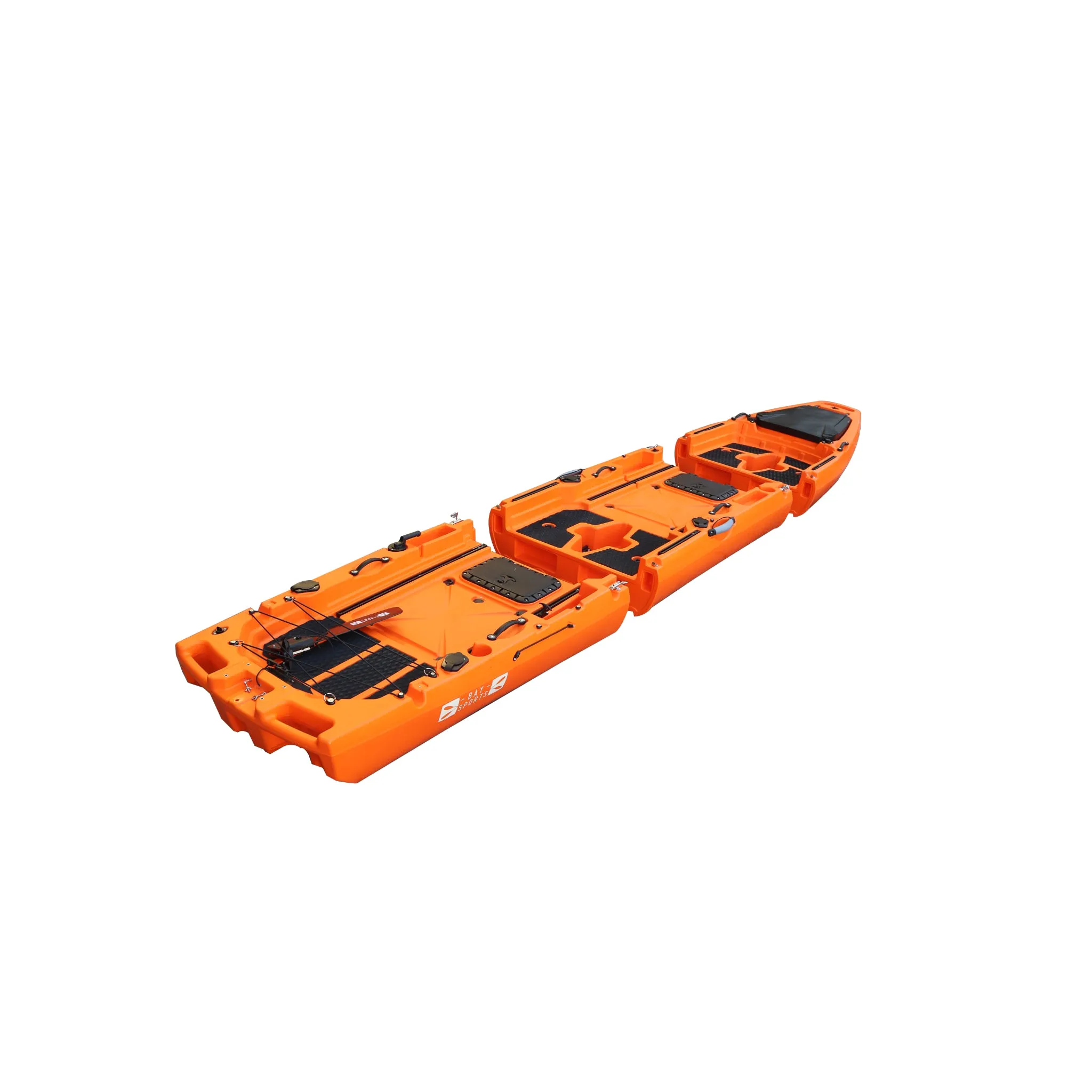 Pedal Pro Fish Modular - 4.2m Tandem Flap-Powered Fishing Kayak