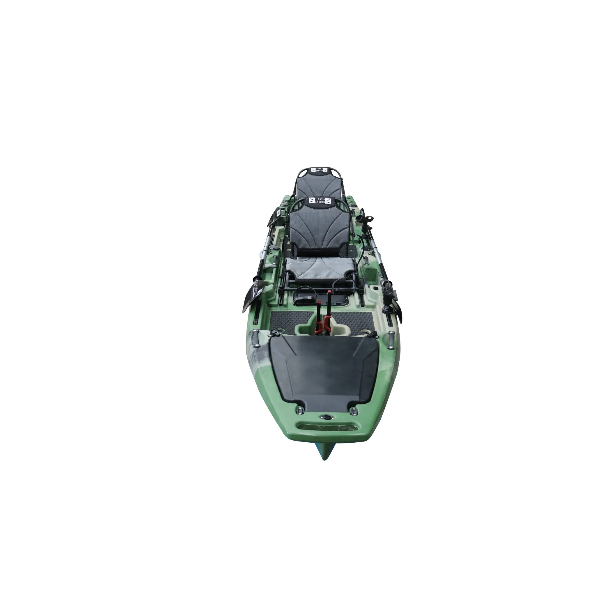 Pedal Pro Fish Modular - 4.2m Tandem Flap-Powered Fishing Kayak