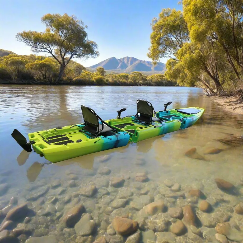 Pedal Pro Fish Modular - 4.2m Tandem Flap-Powered Fishing Kayak