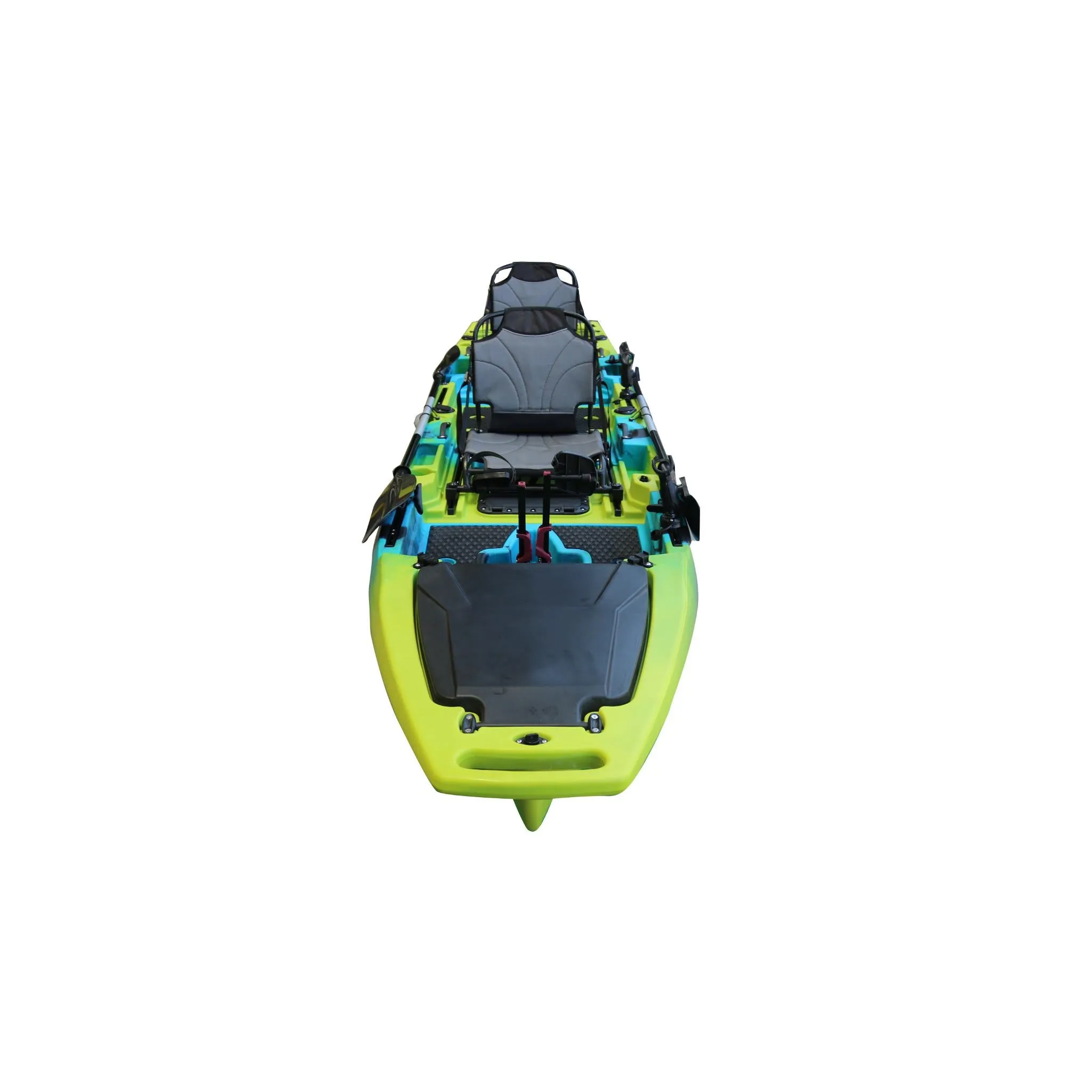 Pedal Pro Fish Modular - 4.2m Tandem Flap-Powered Fishing Kayak