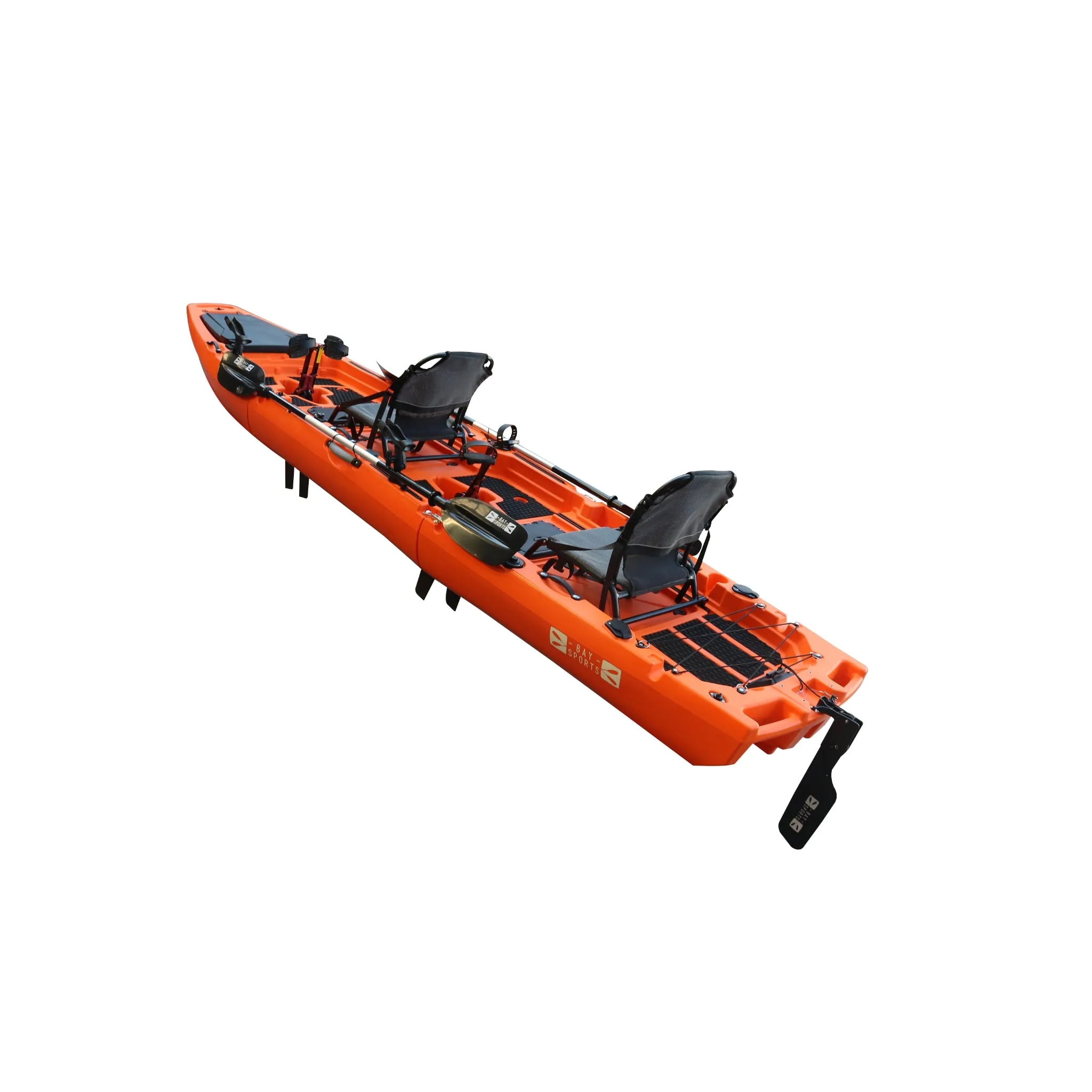 Pedal Pro Fish Modular - 4.2m Tandem Flap-Powered Fishing Kayak