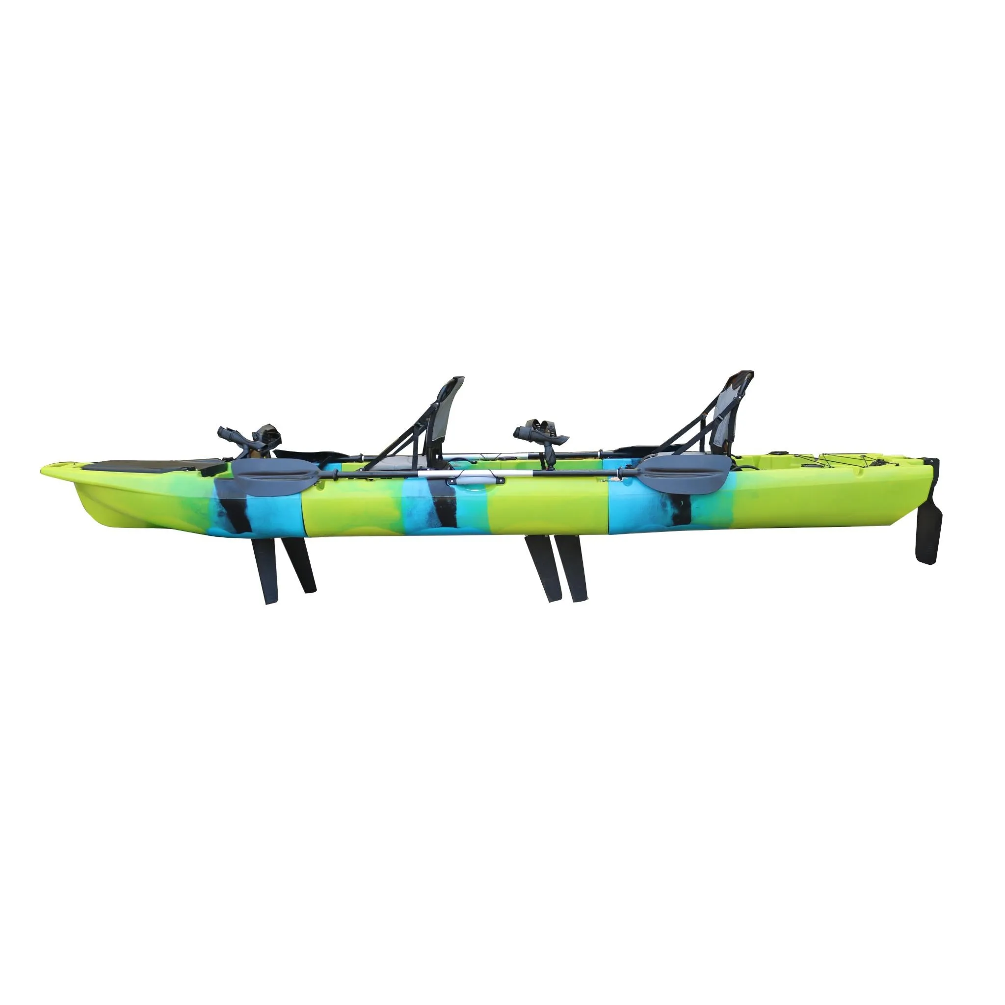 Pedal Pro Fish Modular - 4.2m Tandem Flap-Powered Fishing Kayak