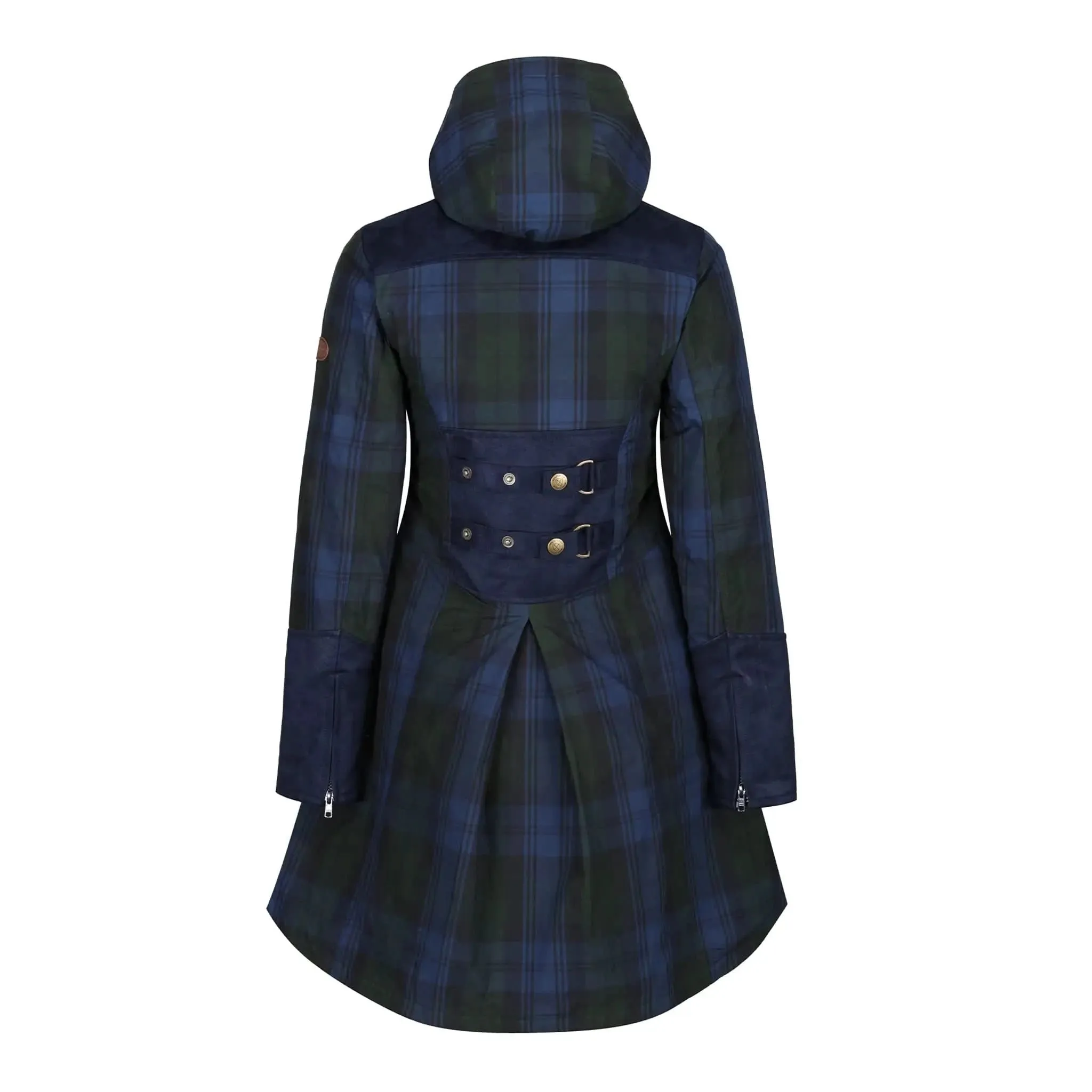 Perdita Check Waterproof Coat