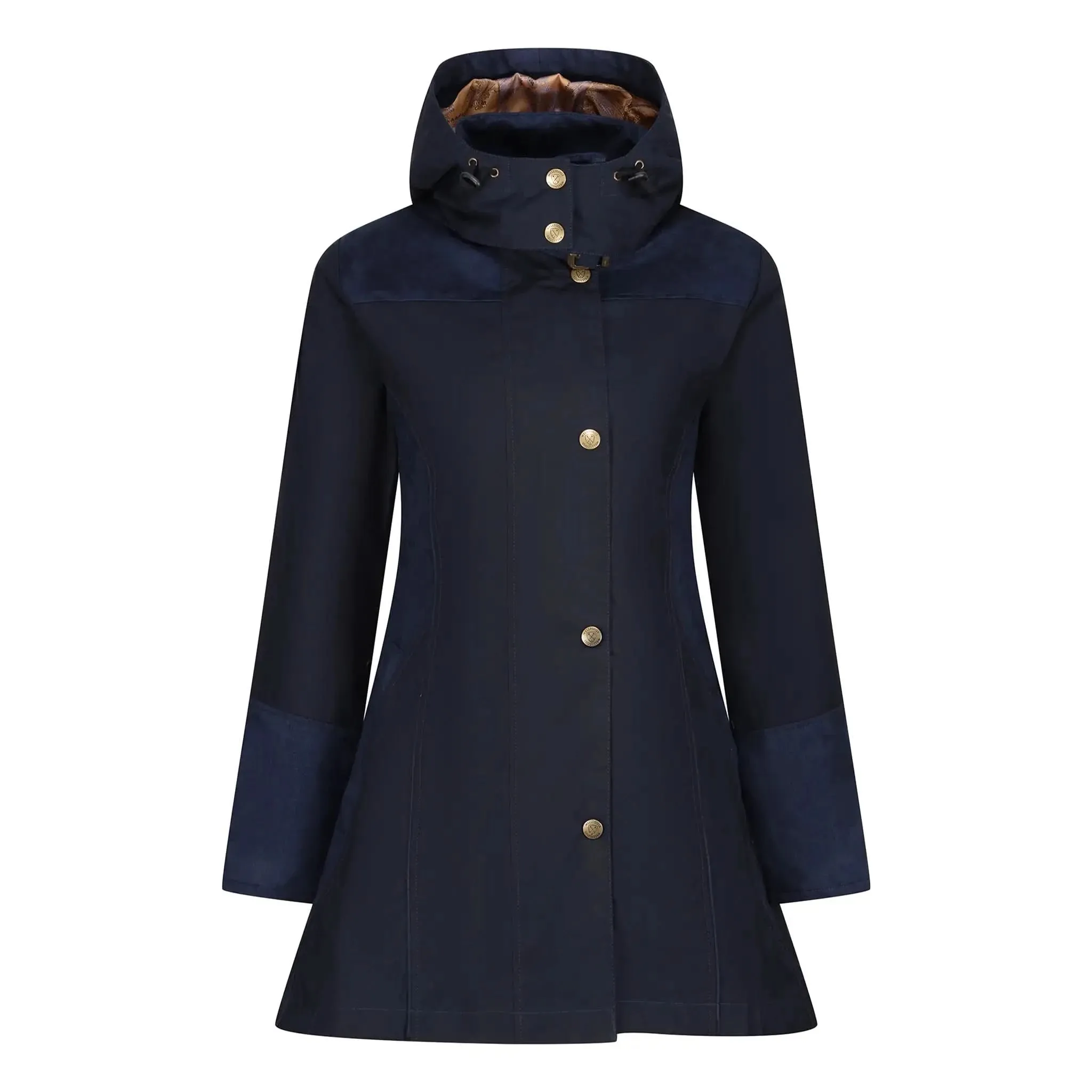 Perdita Navy Waterproof Coat