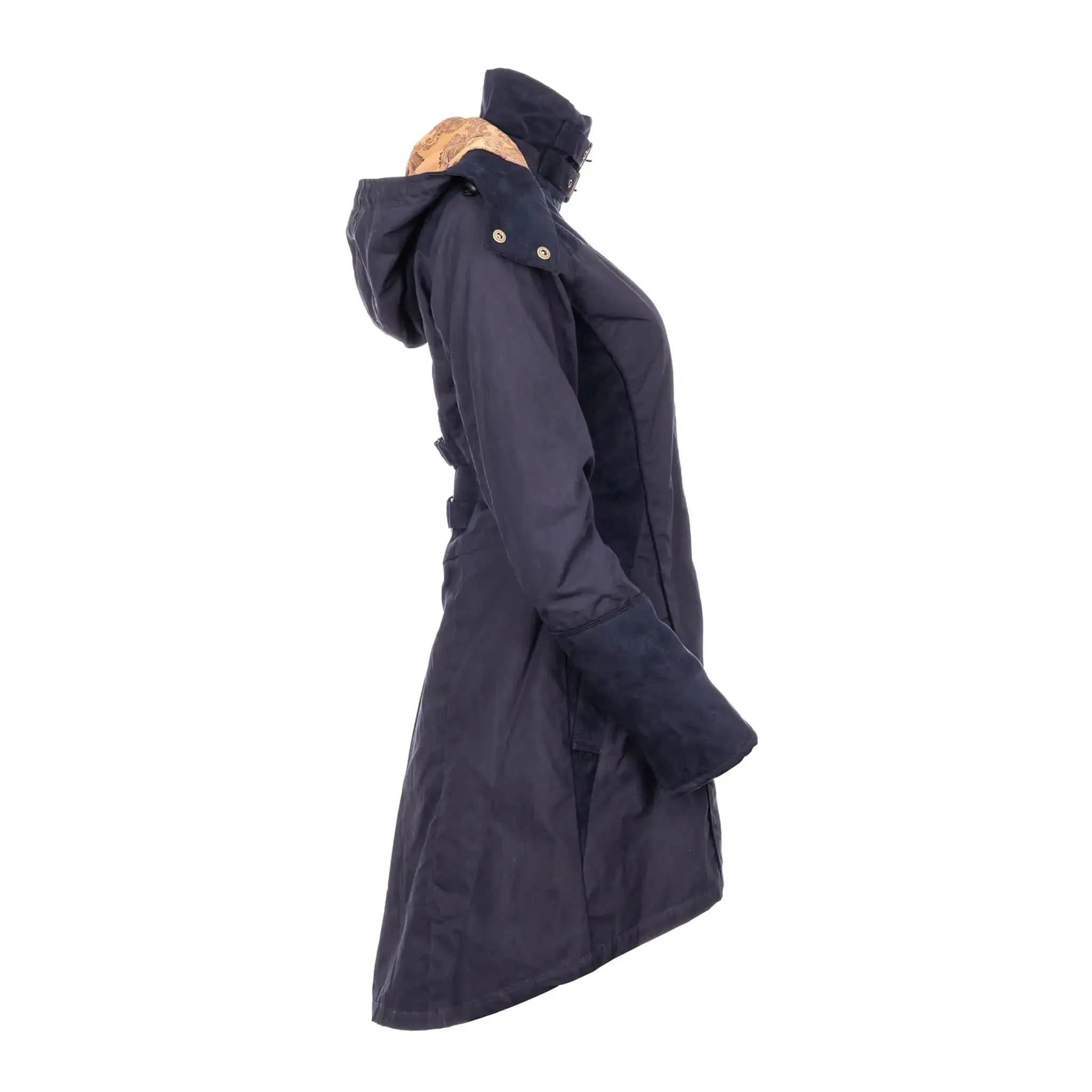 Perdita Navy Waterproof Coat