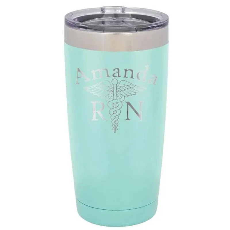 Personalized 20 ounce Nurse Tumbler