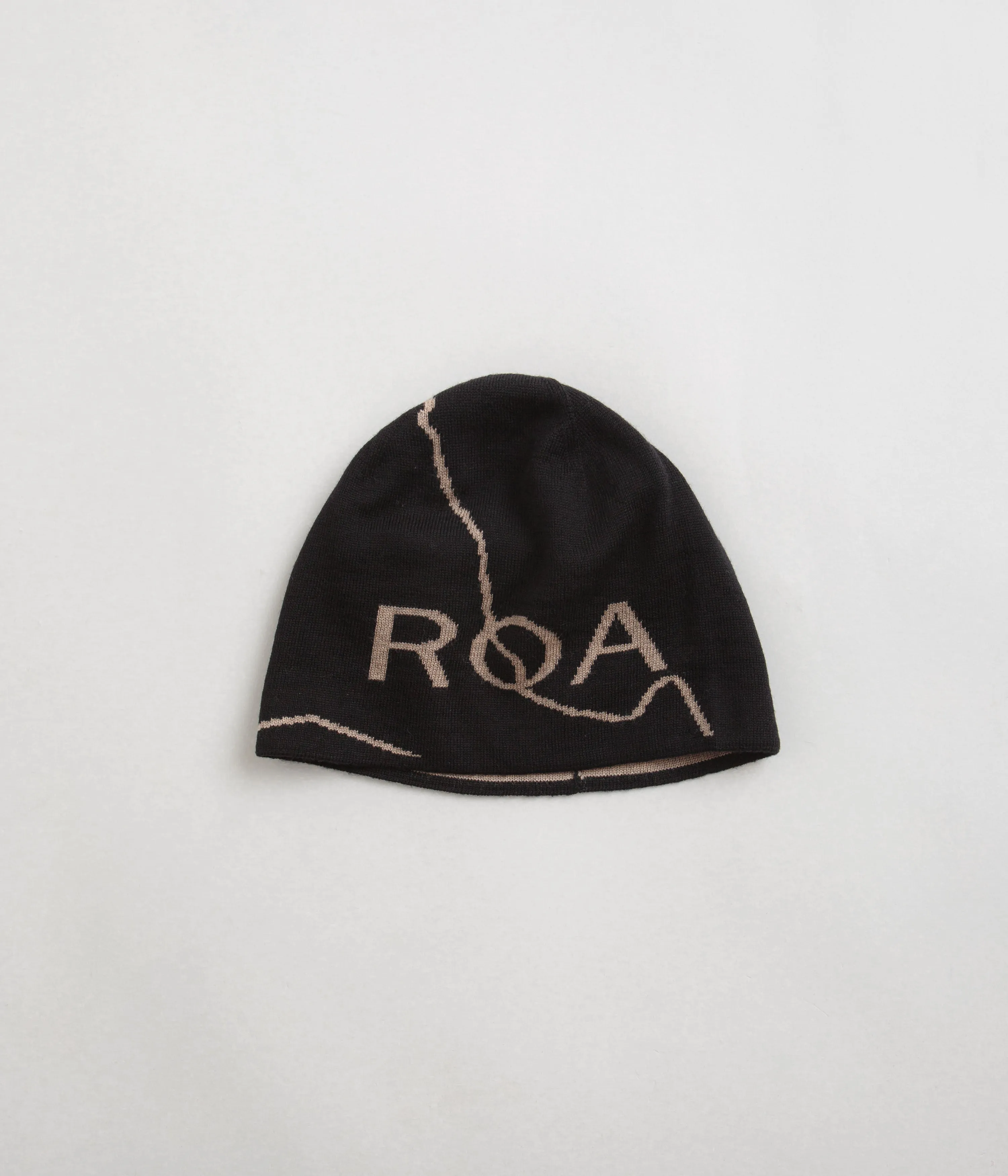 ROA Logo Beanie - Brown