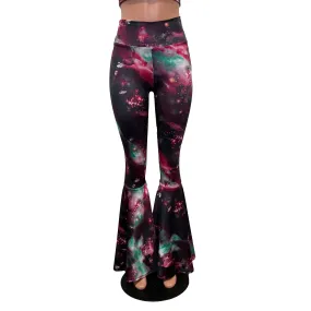 SALE - New Galaxy Spandex Bell Bottom Flares - High Waisted