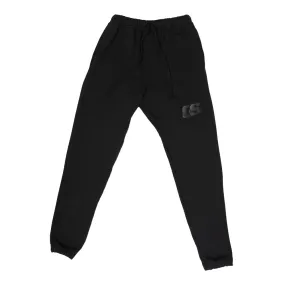 Solid Sweatpants  - Black