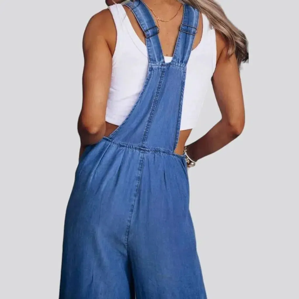 Street style women's jeans dungaree