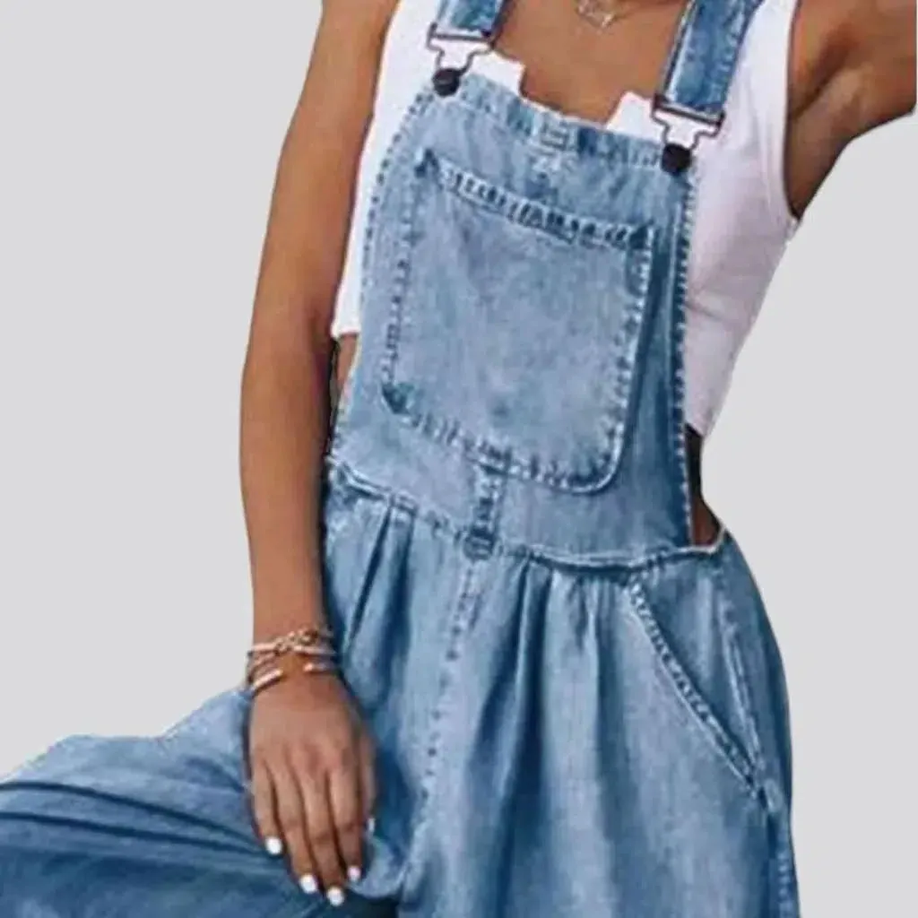 Street style women's jeans dungaree