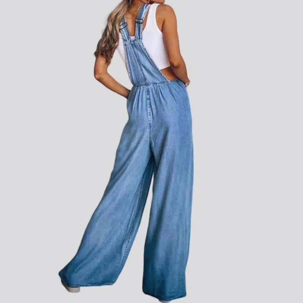 Street style women's jeans dungaree