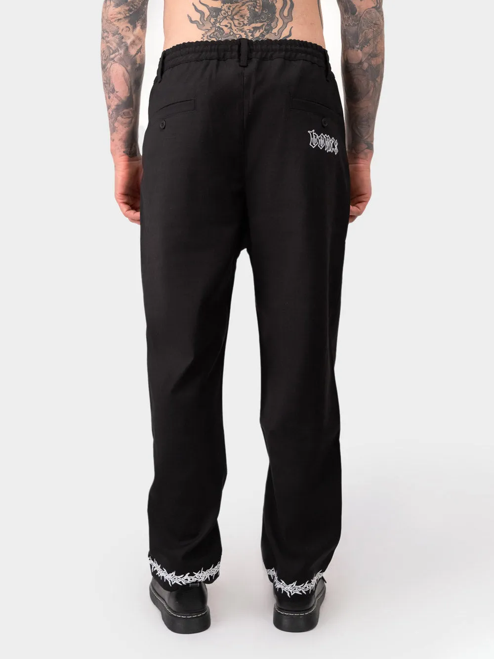 Thorn Straight Leg Pant - Black