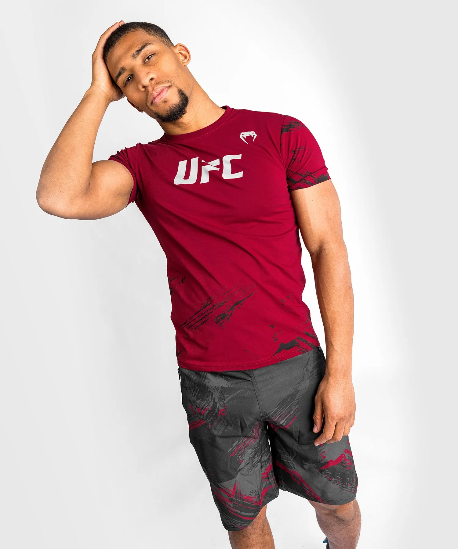 UFC Venum Authentic Fight Week 2.0 Men’s Short Sleeve T-Shirt - Red