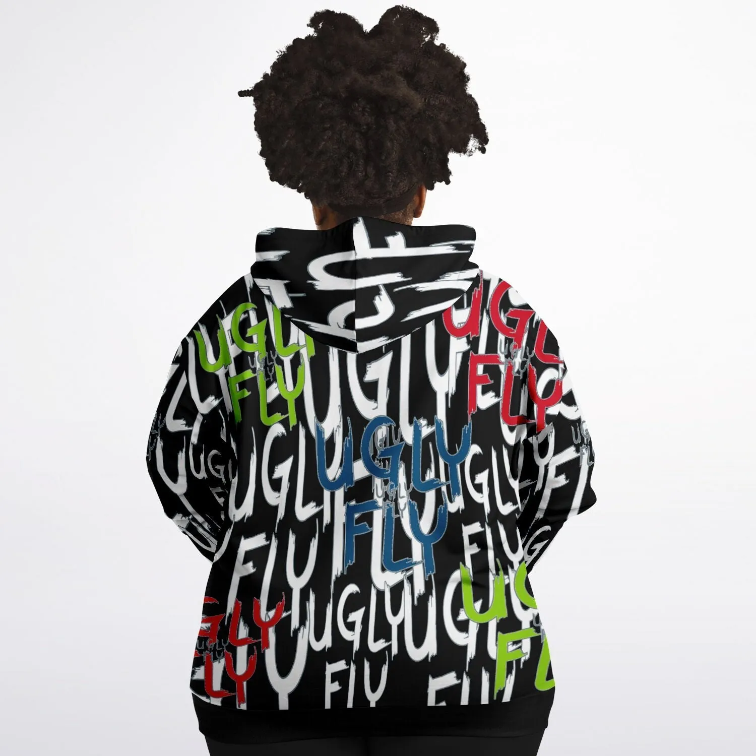 Ugly Fly Premium Fashion Voluptuous ( ) Plus-size Ziphoodie