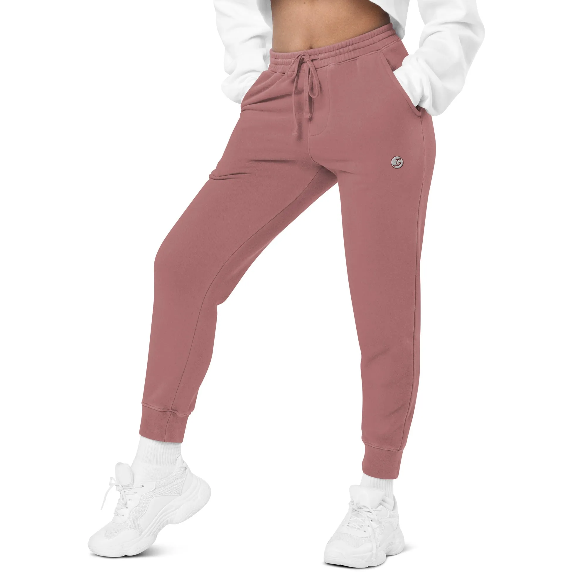 Vintage Vibes Joggers – Dusty Rose