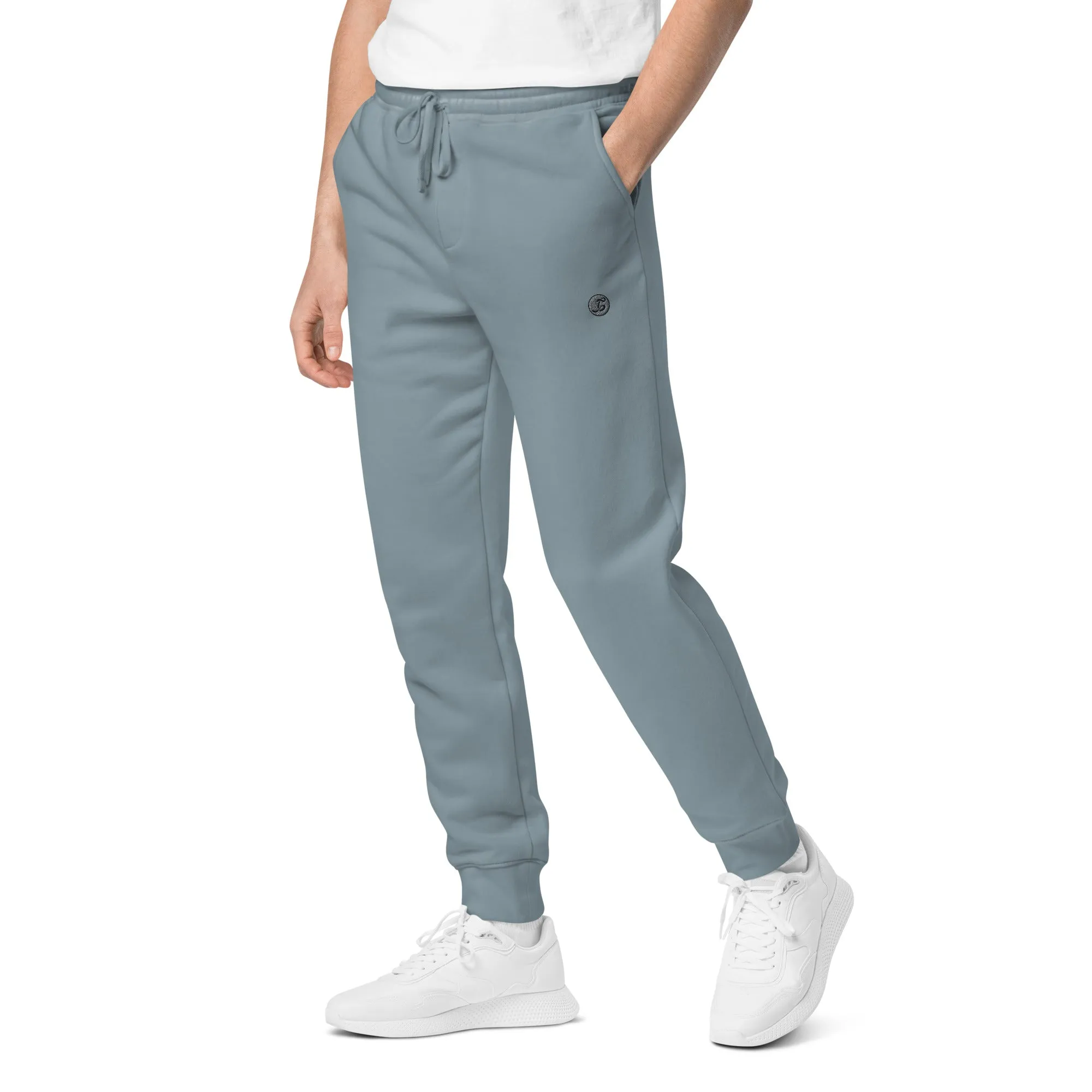 Vintage Vibes Joggers – Slate Blue