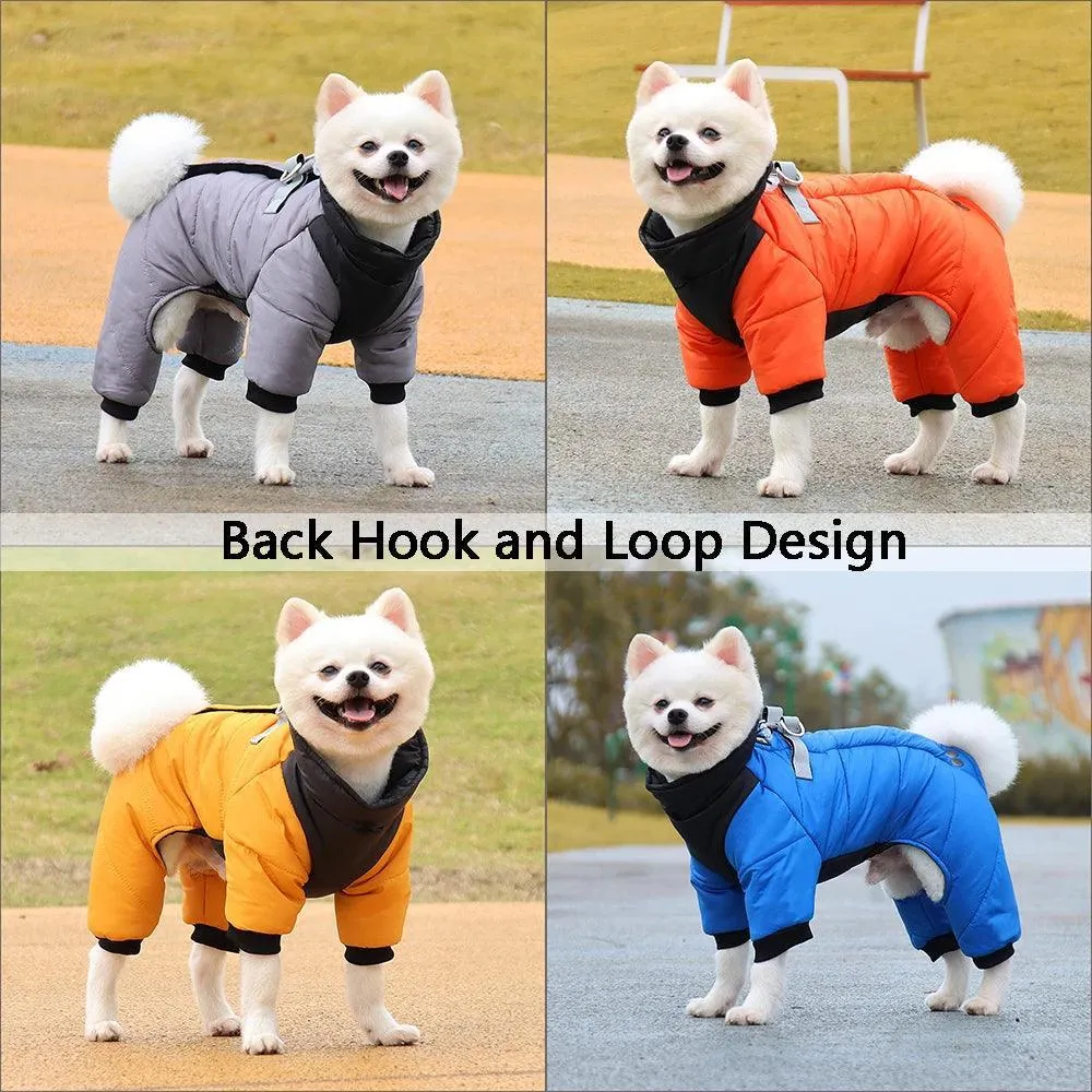 Winter Dog Jacket: Stylish Coat for Small to Medium Breeds - Warm & Cozy Outdoor Pet Gear