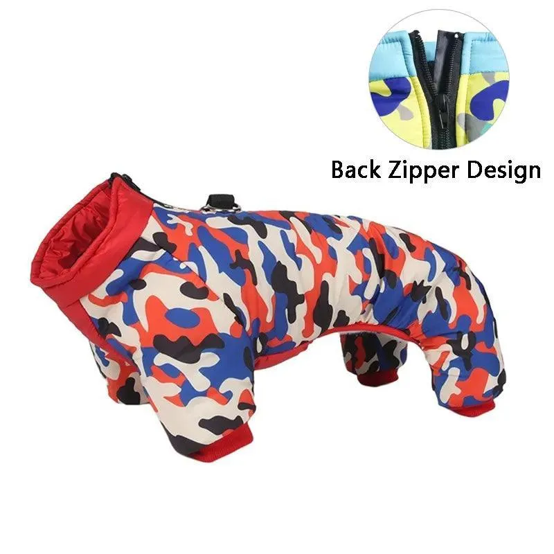 Winter Dog Jacket: Stylish Coat for Small to Medium Breeds - Warm & Cozy Outdoor Pet Gear