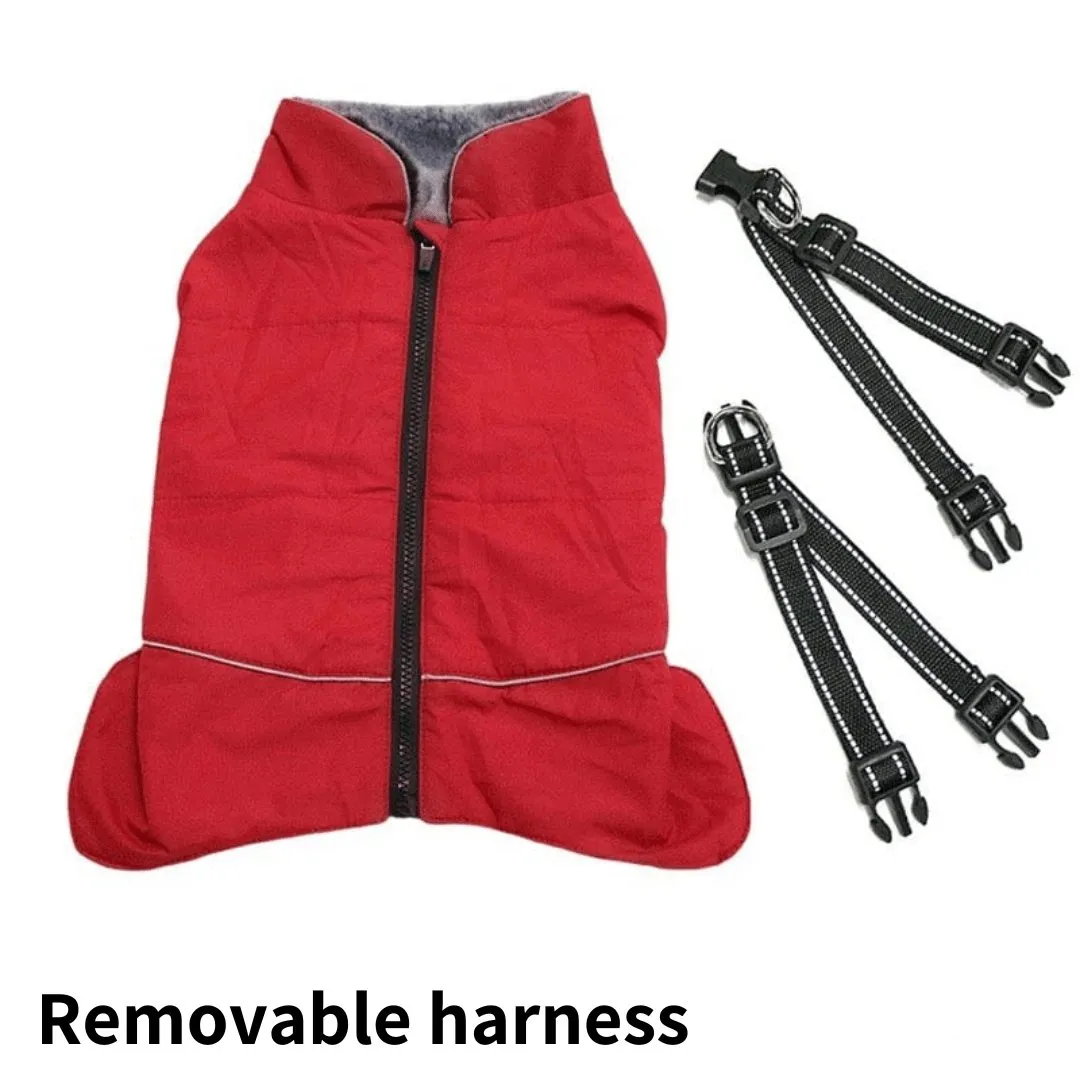 Winter Vest With Harness