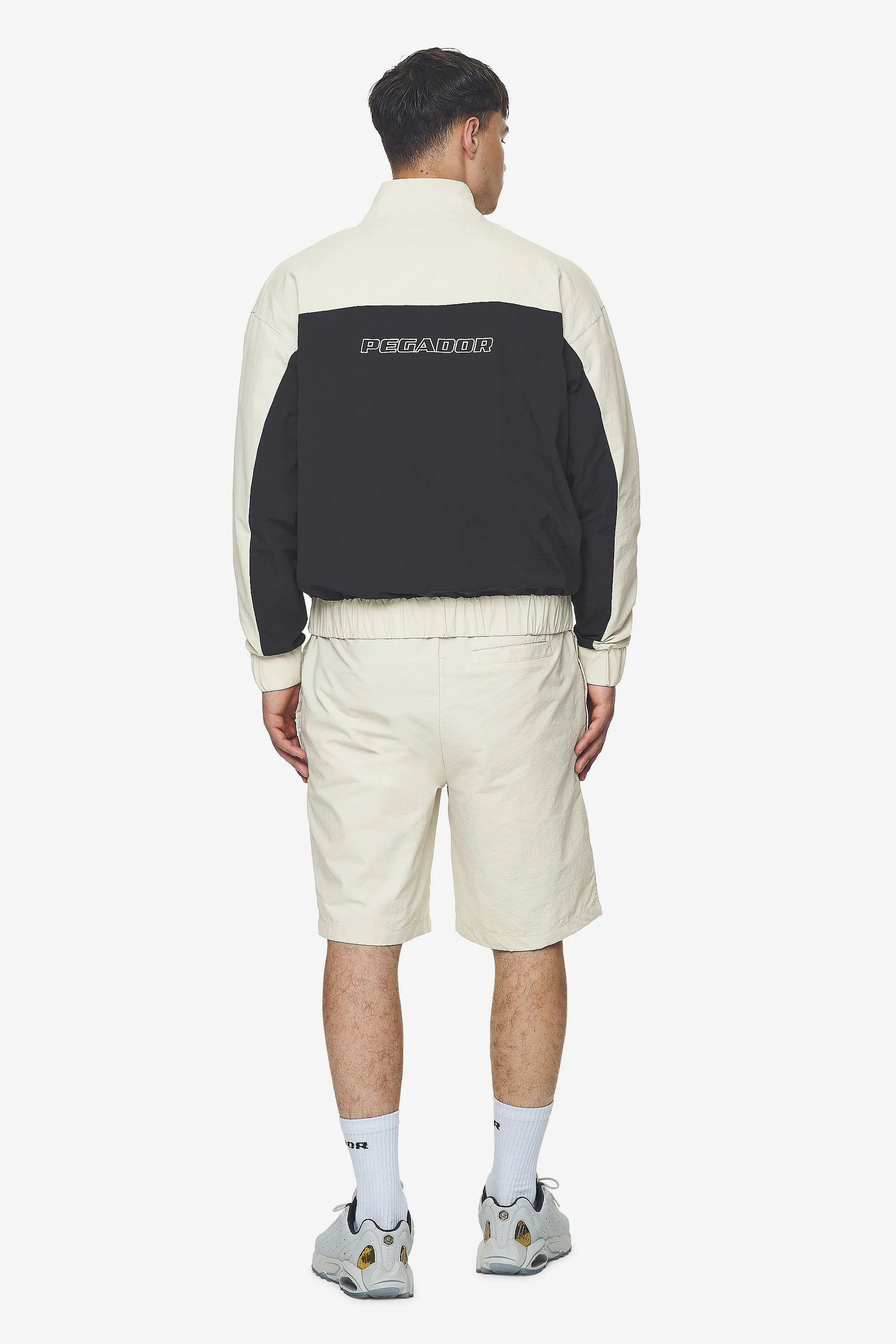 Wolsey Track Jacket Salty Cream Black